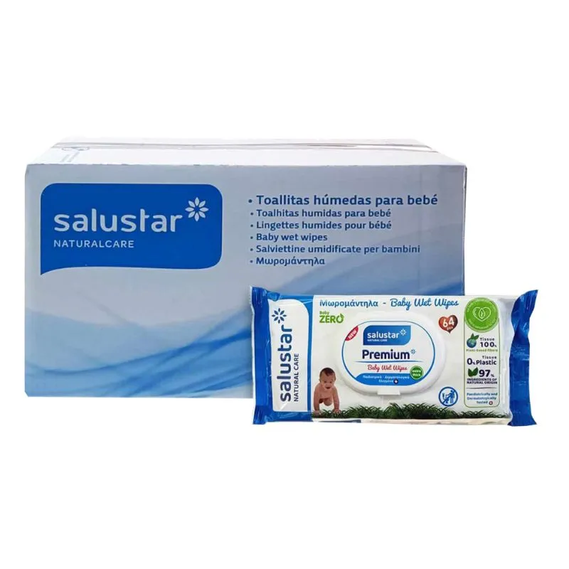 Salustar Baby Zero Wipes (12 boxes)