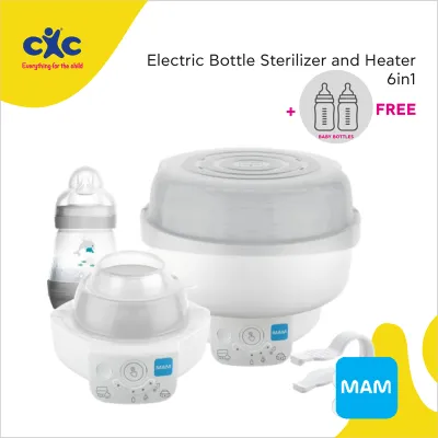MAM - Electric Bottle Sterilizer and Heater (6 in 1)