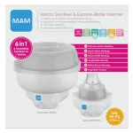 MAM - Electric Bottle Sterilizer and Heater (6 in 1)