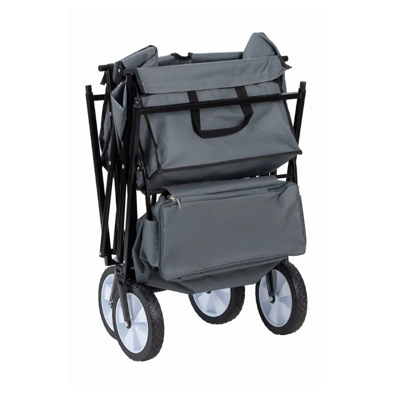 FreeOn Portable Wagon Trolley with roof