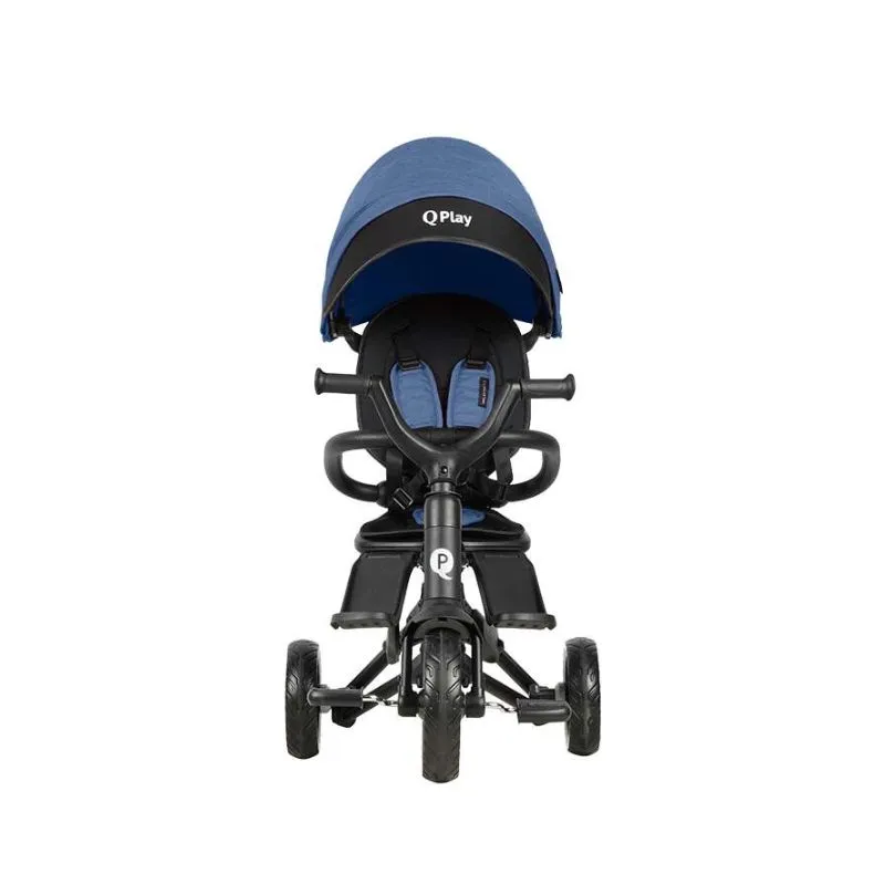 Qplay Nova Niello Blue Ultra-Foldable Tricycle