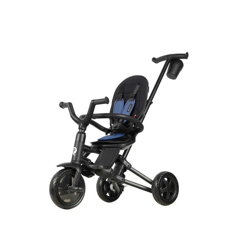 Qplay Nova Niello Blue Ultra-Foldable Tricycle