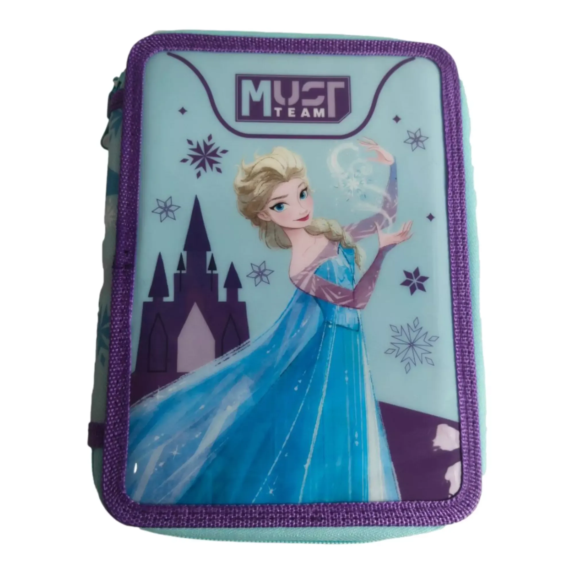 School Pencil Case Double Filled Disney Frozen Must Team