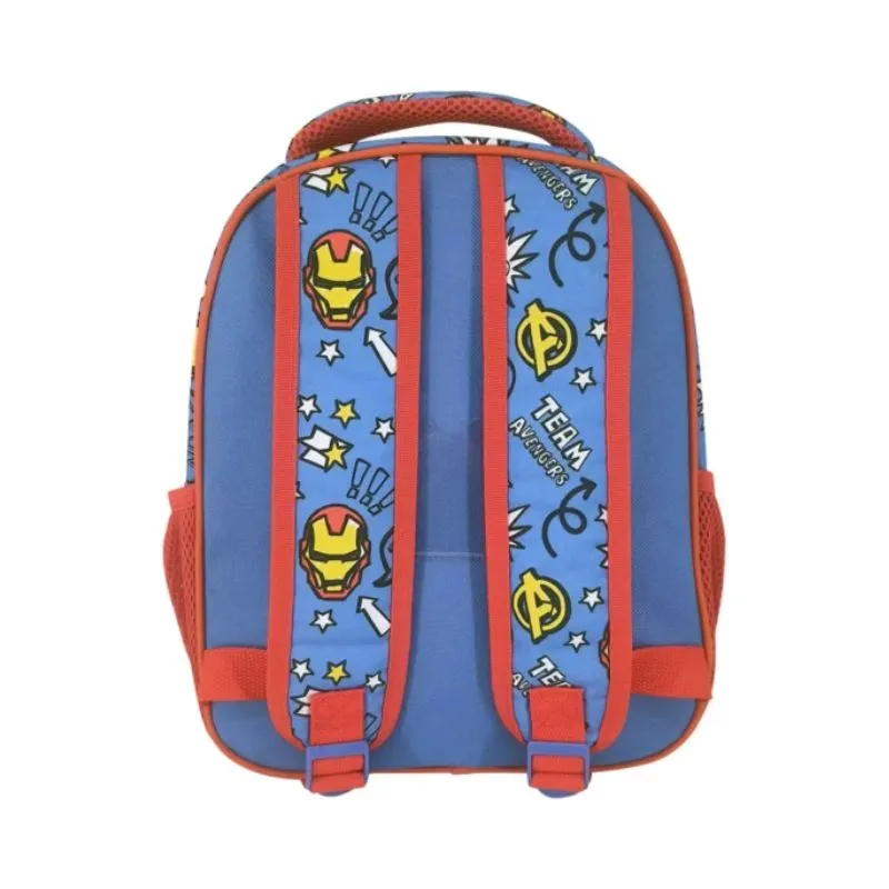 School Backpack Kindergarten Avengers Iron Man Must Team