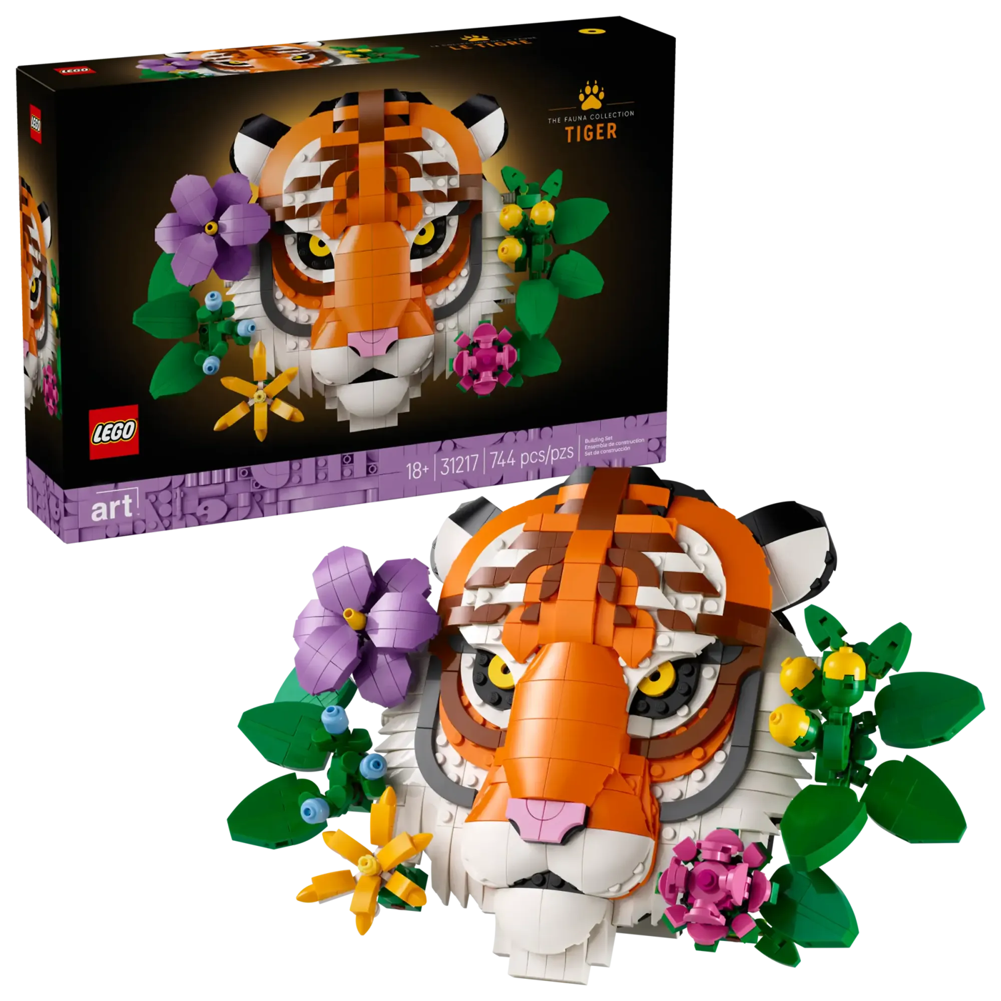 Lego Art The Fauna Collection - Tiger