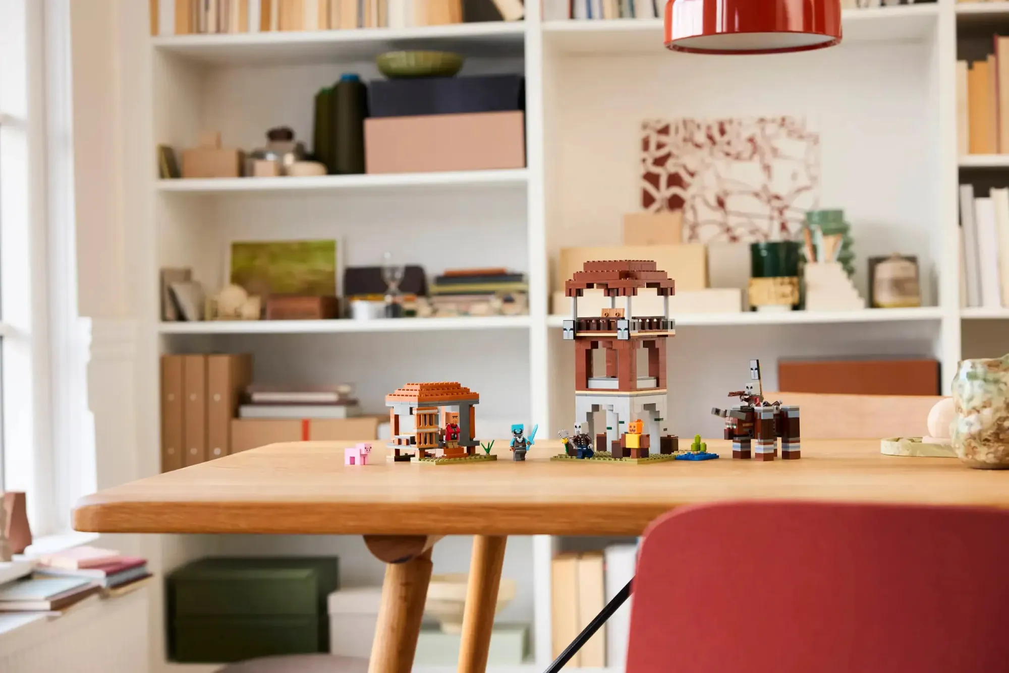 Lego Minecraft The Pillager Outpost and Ravager