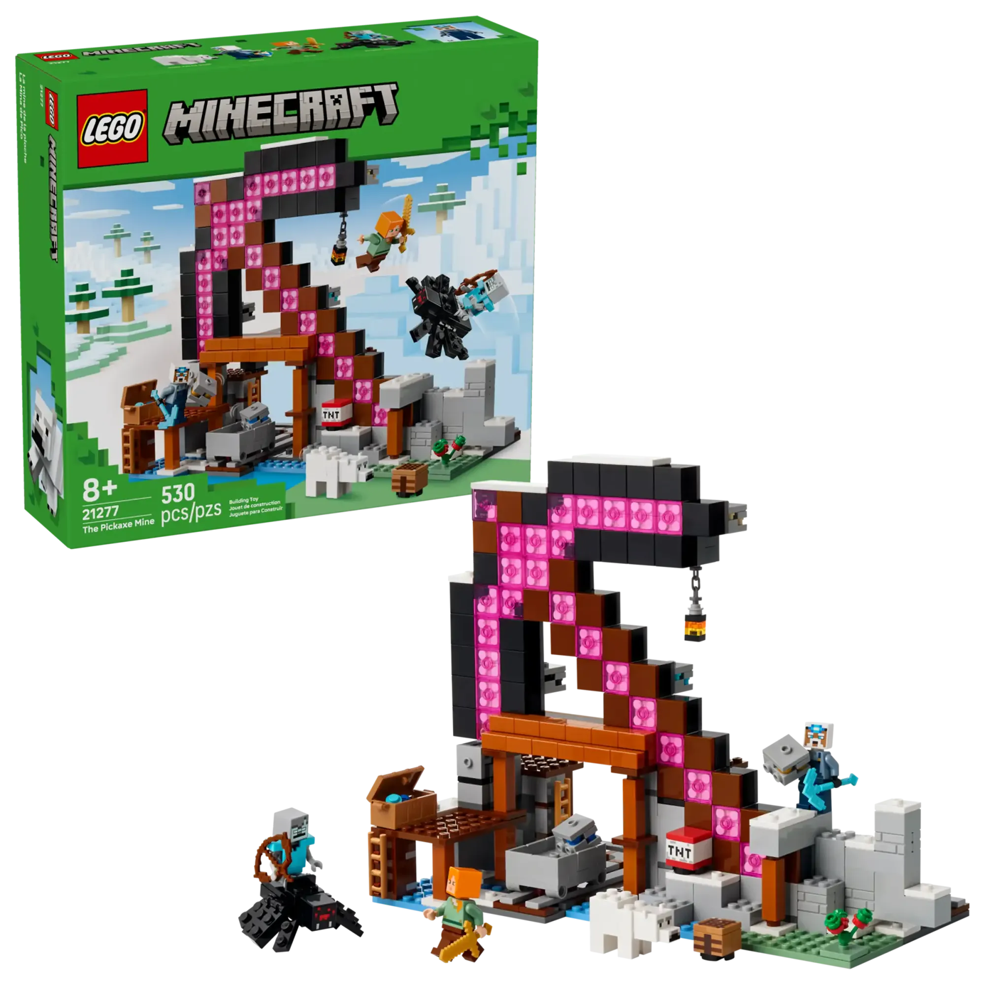Lego Minecraft The Pickaxe Mine