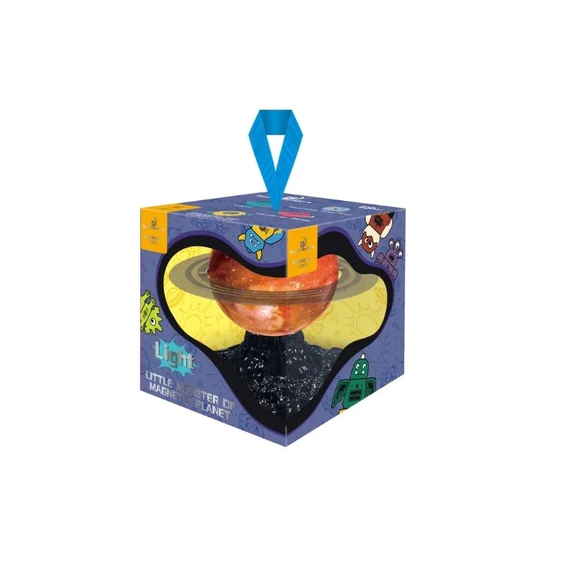 Infinity Toys - Magnetic planet & little monster with light