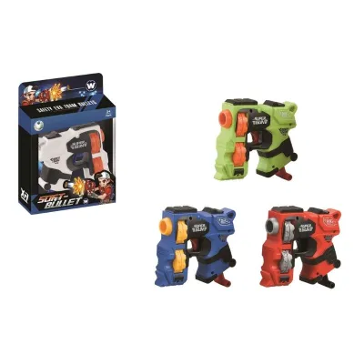 Infinity Toys - Soft Bullet gun red ( 4PCS bullet )