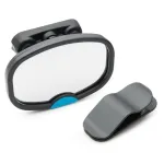 Brica by Munchkin Dual Sight Baby Car Mirror for Rear or Forwardfacing Child