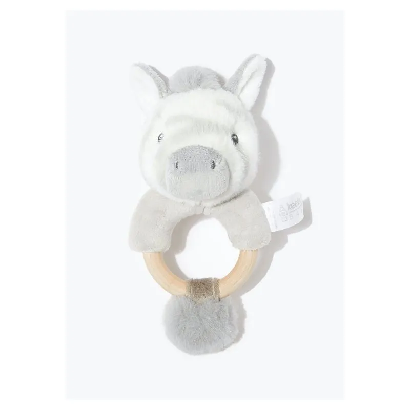 Keel Toys Teether Ring Zebra
