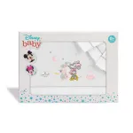 Inter baby 3pcs bed.crib cotton -  minnie W/GRAY