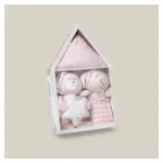 Inter baby plush toys 3pcs set - PINK