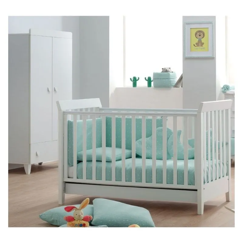 Baby cot Italbaby DISCOVER White
