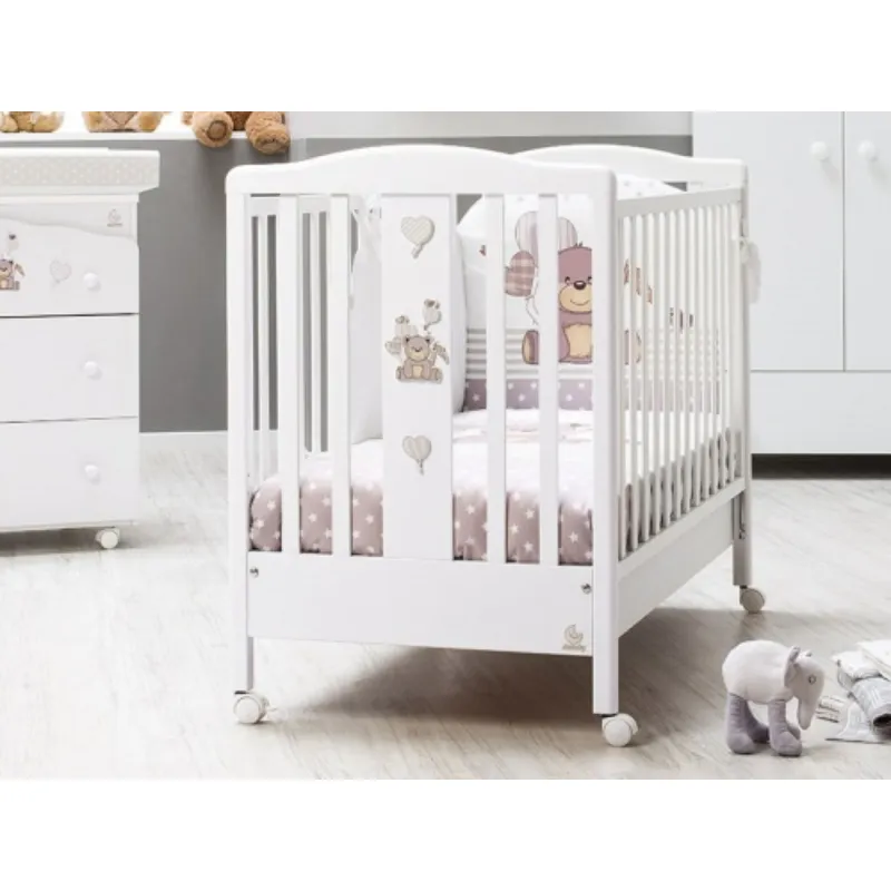 Italbaby Ku Ku White Bed