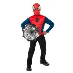 Rubie's Marvel Spider-Man Super Costume Top Set & Shield (Age 4-6 Years)