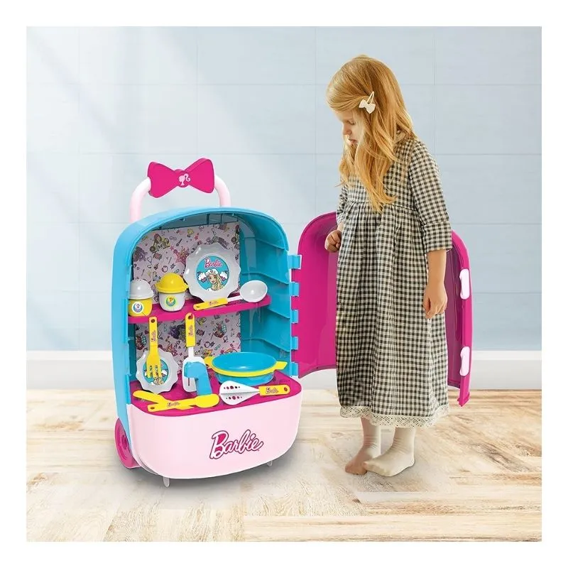 Barbie - Mega case kitchen set