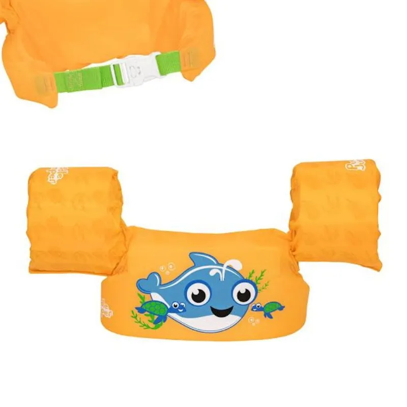Bestway puddle sweater basic - life jacket with armbands - whale - 2-6 years old