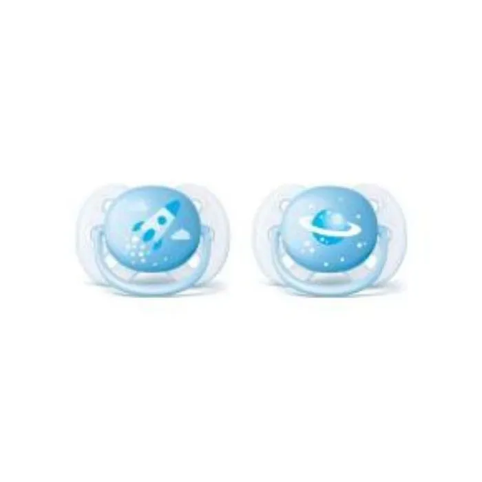 Philips Avent Ultra Soft Pacifier 0-6m (Light Blue)