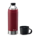 CityPark Thermavac™ Twin Cup Bottle 1.1L Burgundy Red