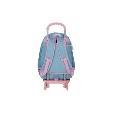 School Backpack Roll Road Peace Two Compartments with trolley