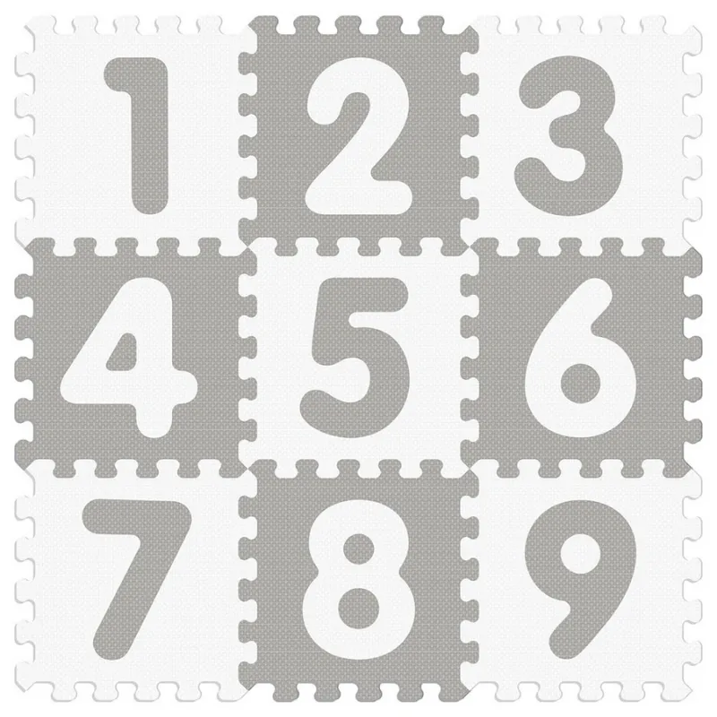 Sunta Antibacterial EVA Foam Puzzle Numbers Baby Play mat