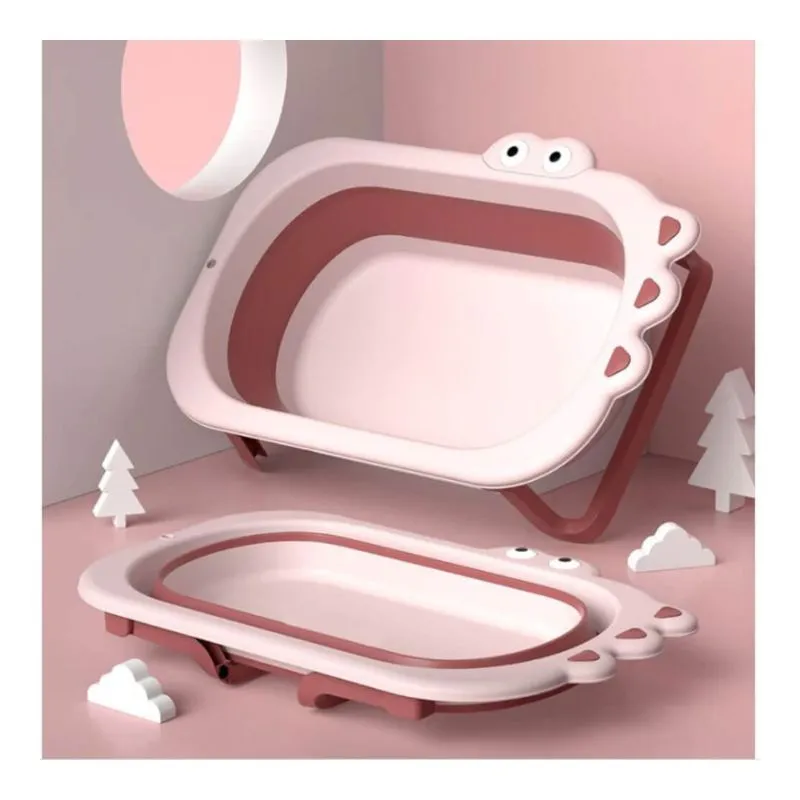 Bebestars Folding Bath Froggy Pink 25-185