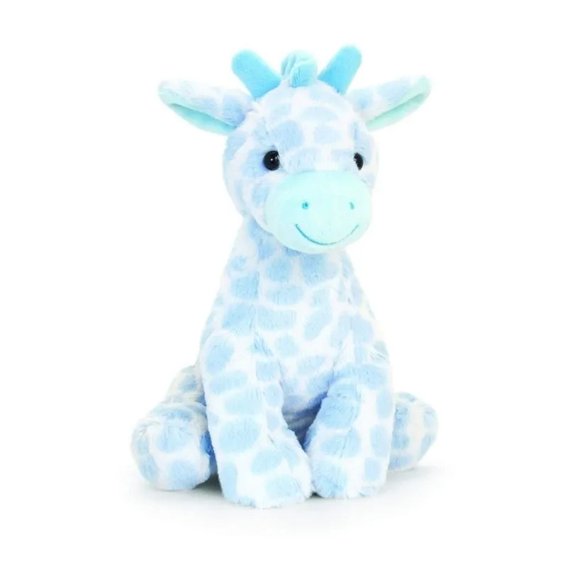 Keel Toys 26cm Snuggle Giraffe Blue