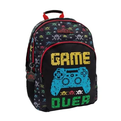 School Backpack Must Energy Game Over with 3 cases