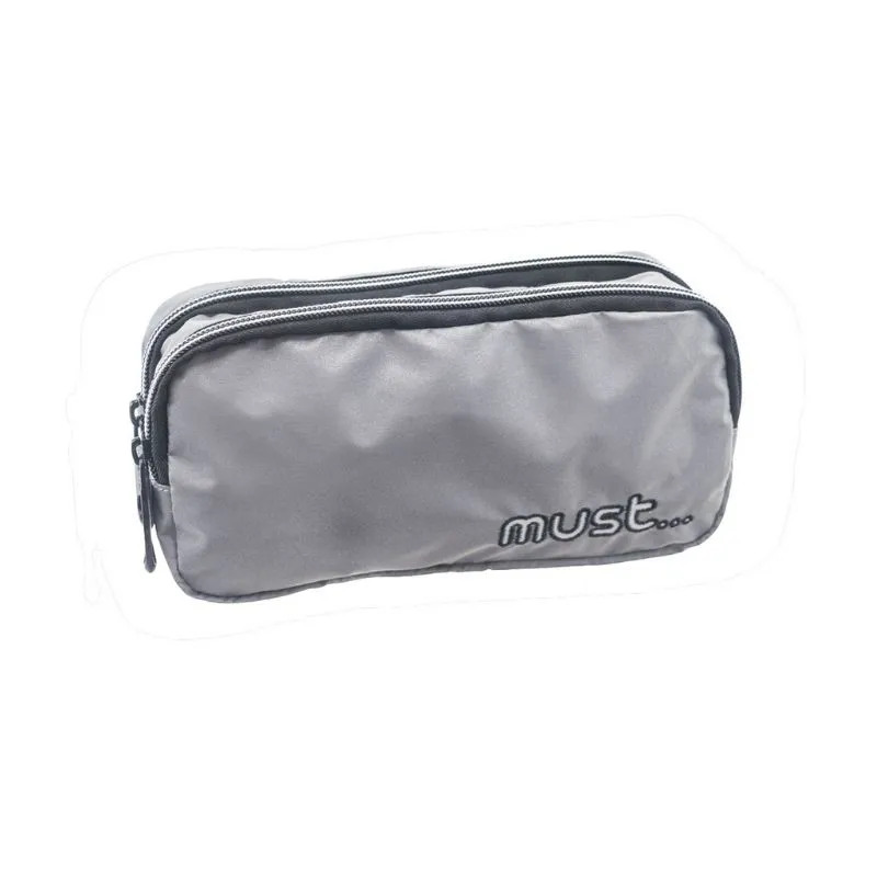 Reflective Pencil Case Must Reflect with 2 zippers