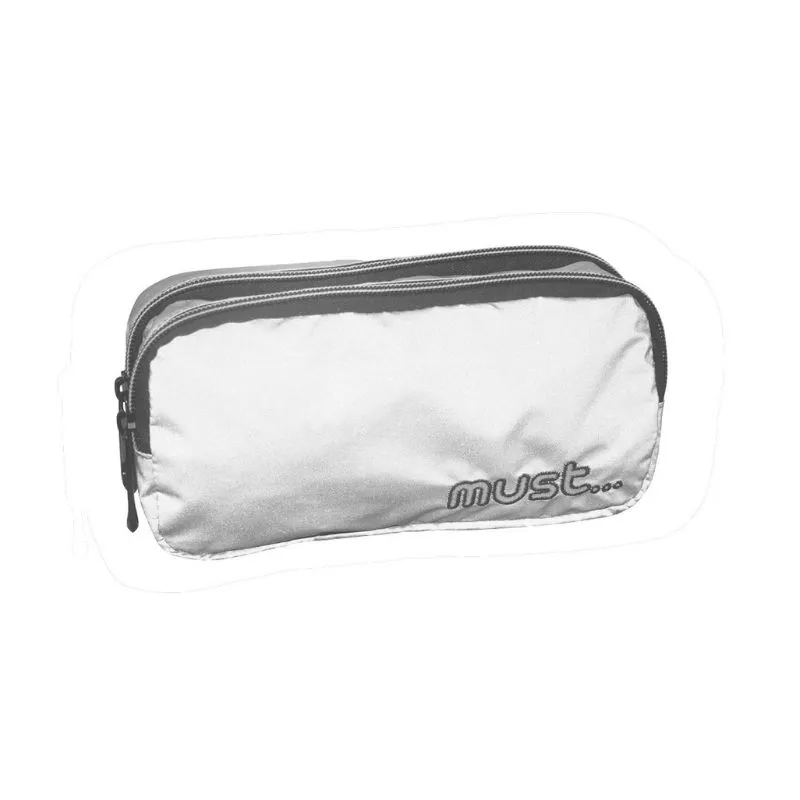 Reflective Pencil Case Must Reflect with 2 zippers