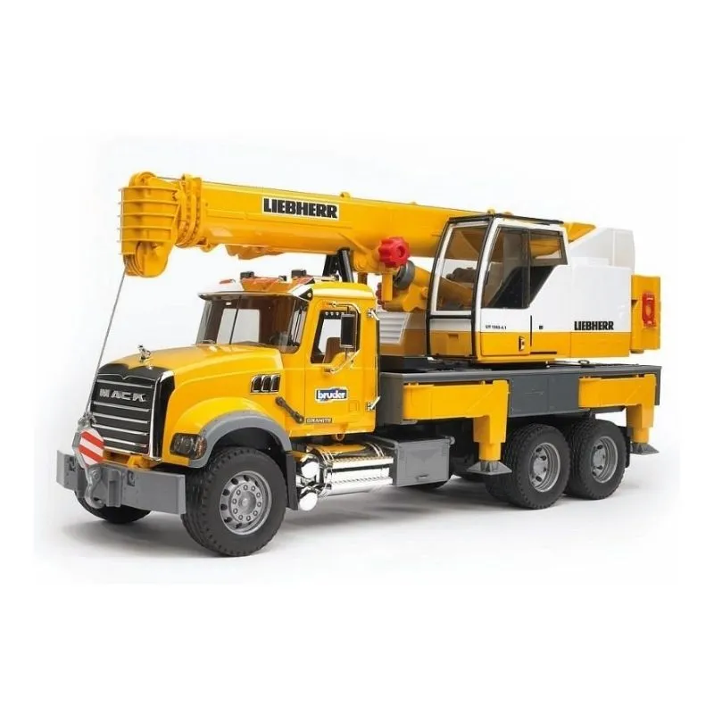Bruder Mack Granite Liebher Crane Truck