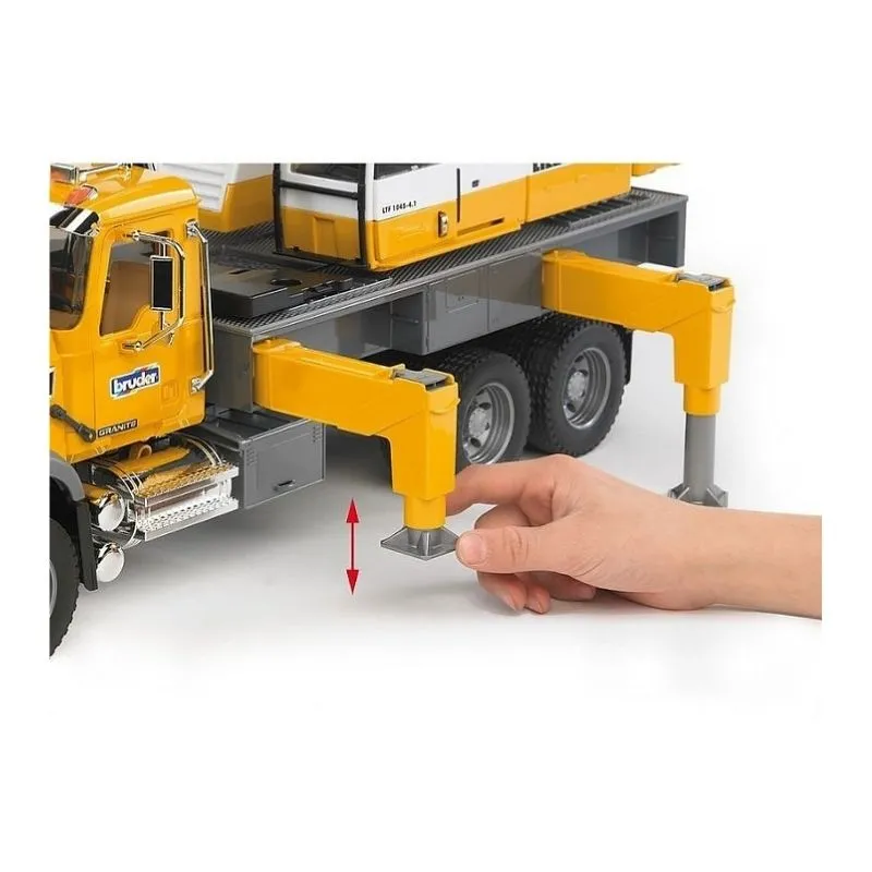 Bruder Mack Granite Liebher Crane Truck