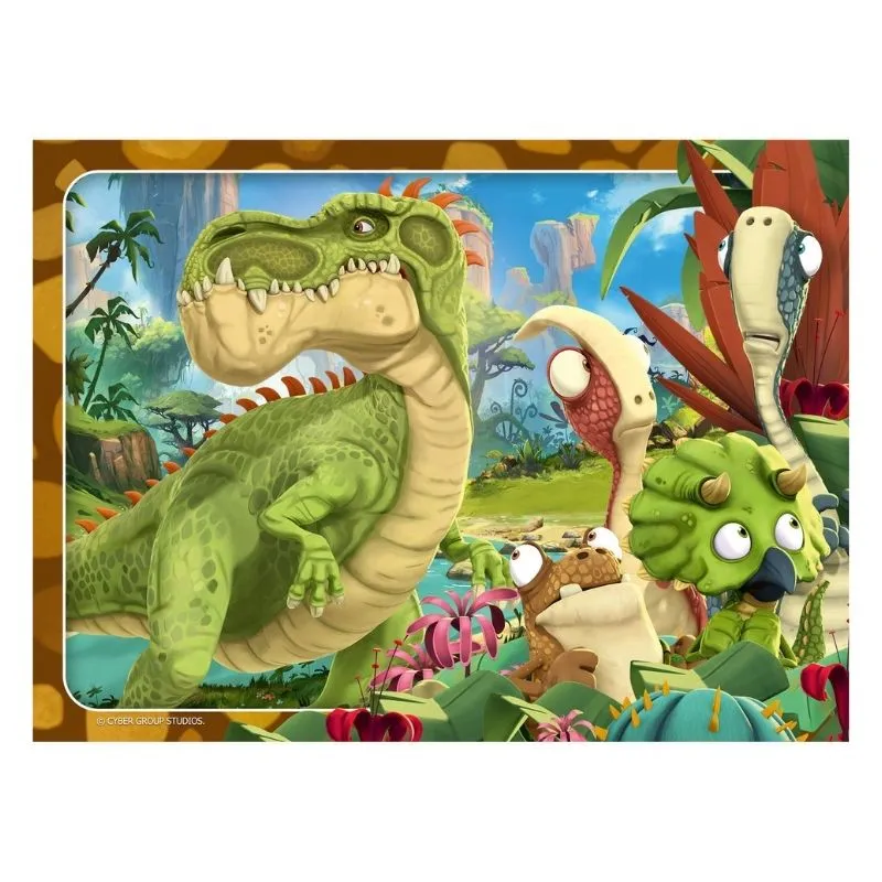 Ravensburger - 4 in a Box Gigantosaurus Puzzles