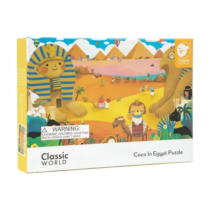 Classic World Toys - Coco In Egypt Puzzle