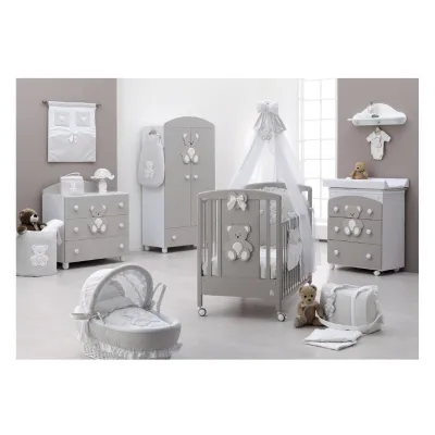 Italbaby Peluche Choco Baby Cot