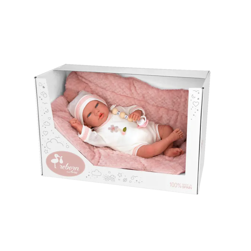 Arias Reborn Doll Tamat Rosa 40cm