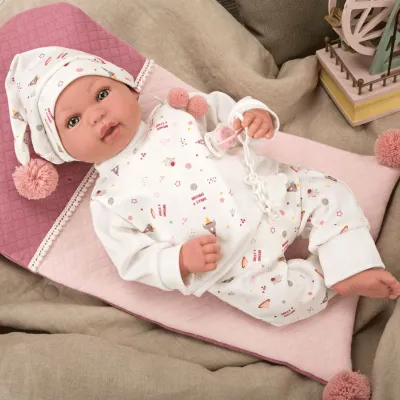 Arias Mies Rosa Reborn Doll 45cm