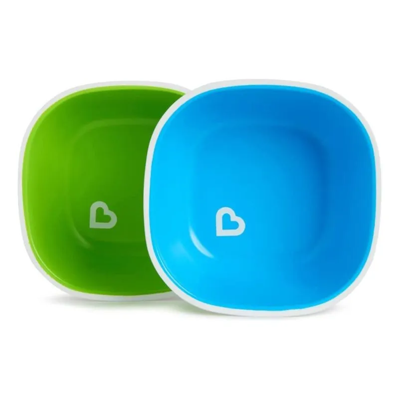 Munchkin Splash Bowls - Green/Blue