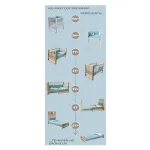 Italbaby Infinito Cot Natural White