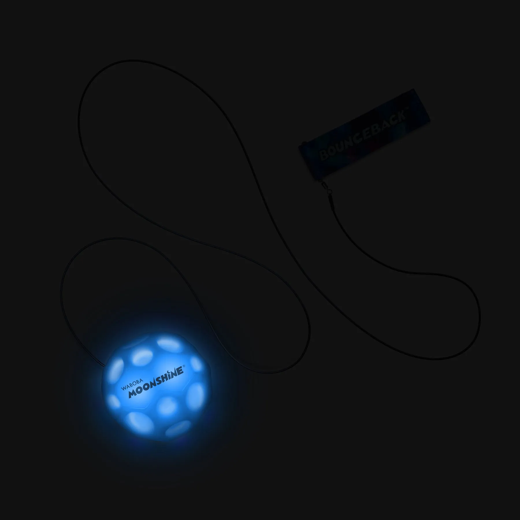 Waboba Led Bounceback x Moonshine , Blue