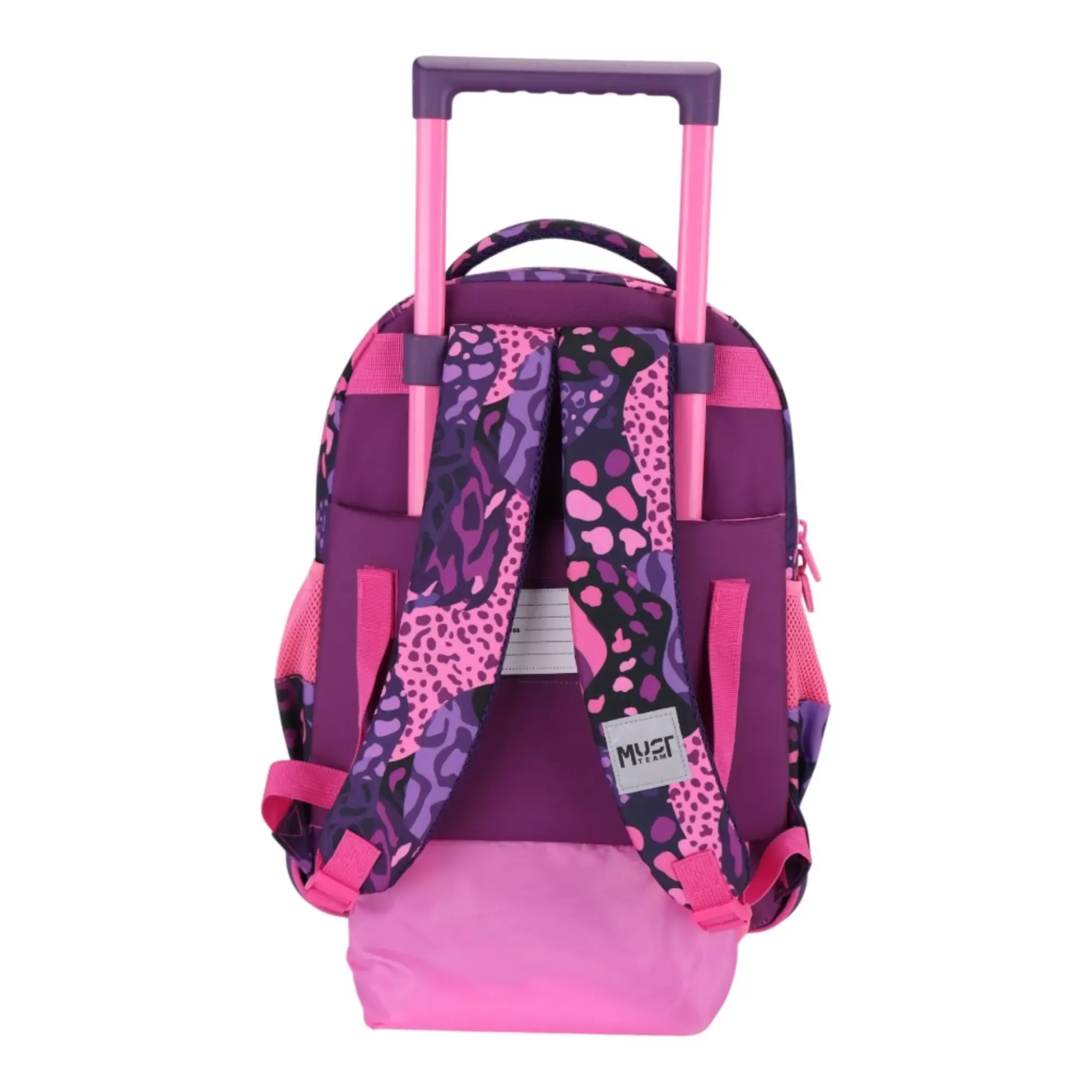 School Trolley Bag Elementary Must Team Heart Print 3 Compartments