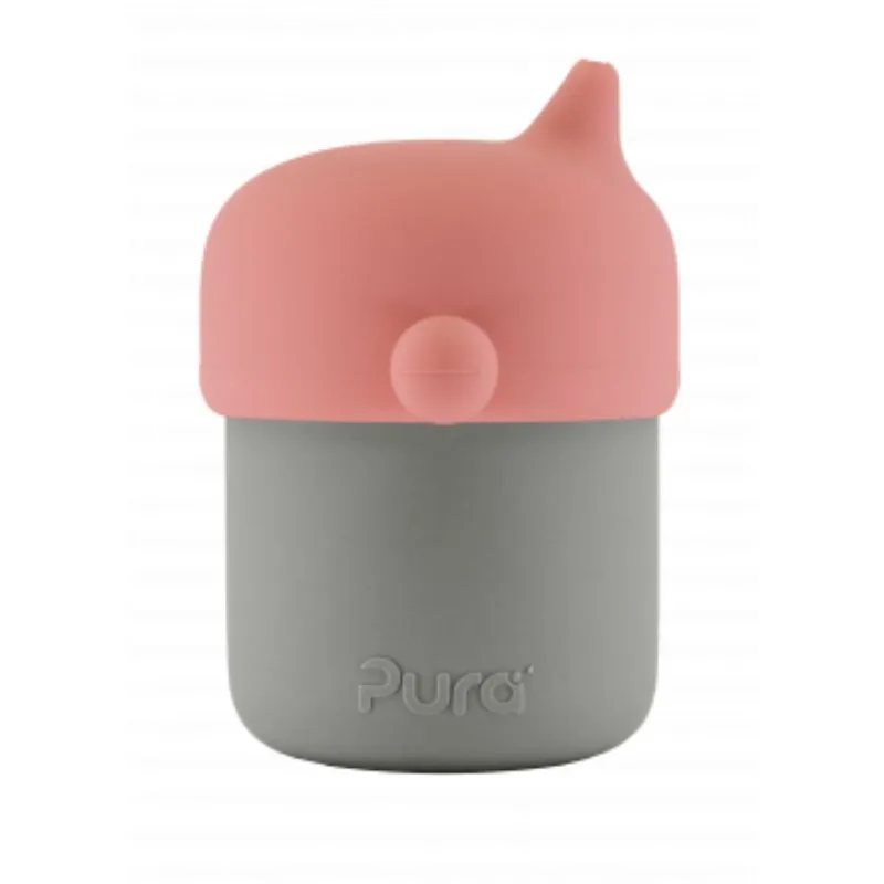 Silicone Sippy Cup Slate - Rose