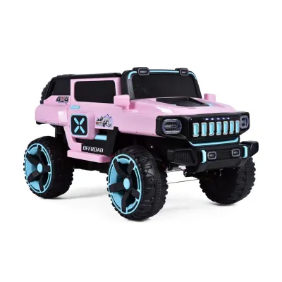 Jeep 4x4 Electric Car For Kids 12V , Pink