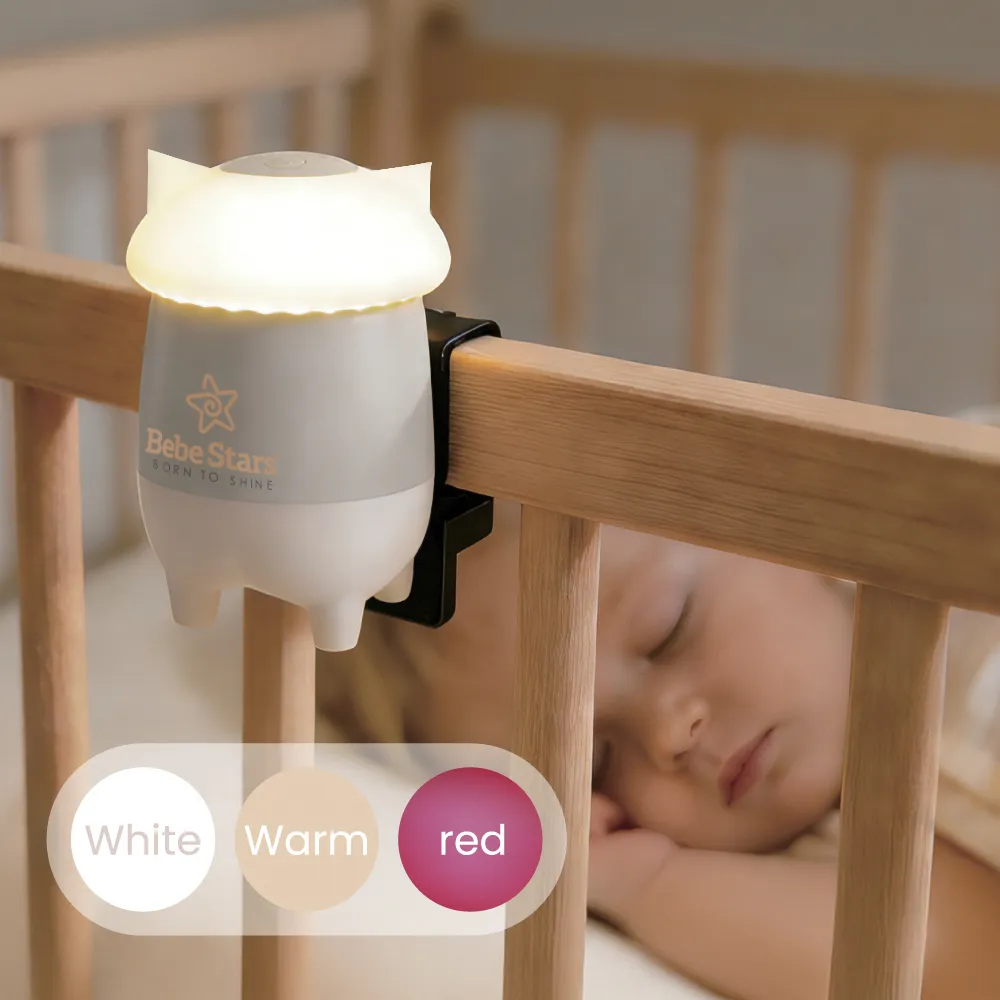 Bebe Stars Mechanism 3 in 1 Rechargeable Vibration ,Music And Light