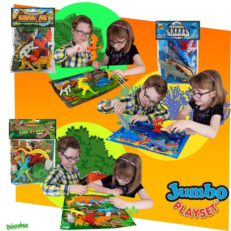Deluxebase Jumbo Playset - Reptile