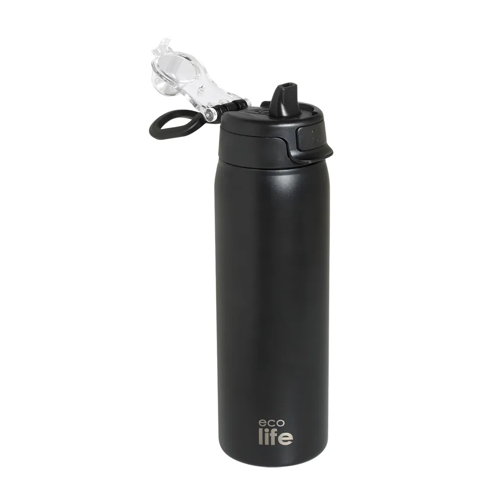 Ecolife Deep Black Thermos 650ml