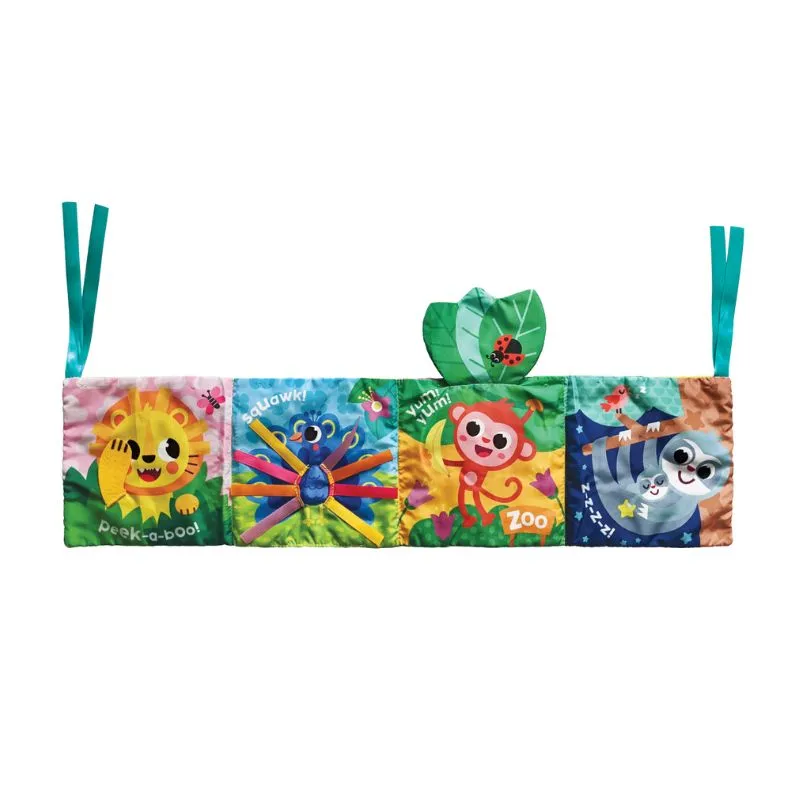 Kids Hits Touch Zoo Crib Bumper