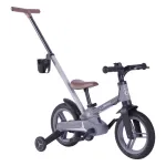 Bebe Stars Bicycle Speedy With Training Wheels Grey