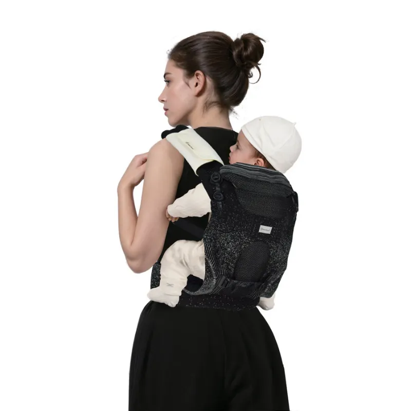 Bebe Stars Baby Carrier Heart Air Max Black